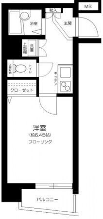 エスコート渋谷の物件間取画像